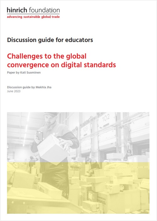 Challenges to the global convergence on digital standards