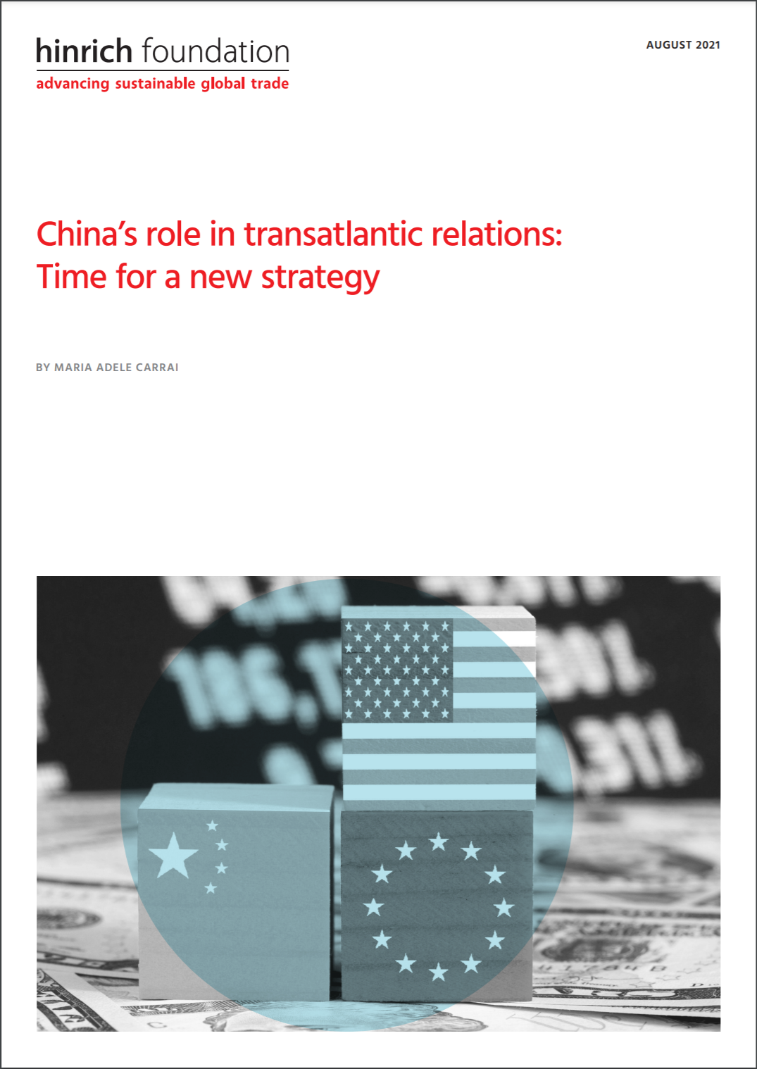 China role in transatlantic relations