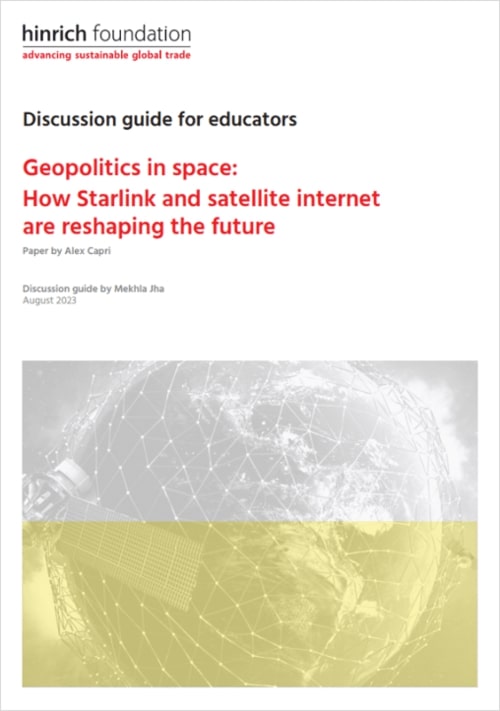 Discussion guide: How Starlink and satellite internet are reshaping the future