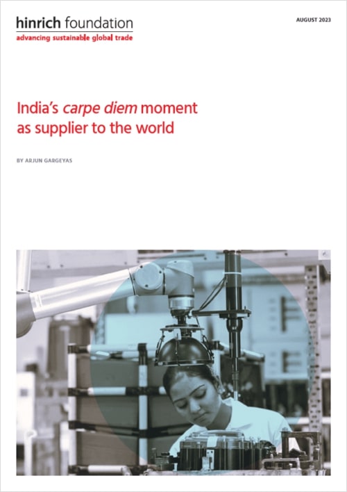 India's carpe diem moment as supplier to the world