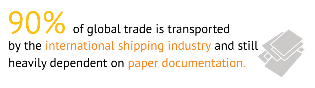paperwork in shipping