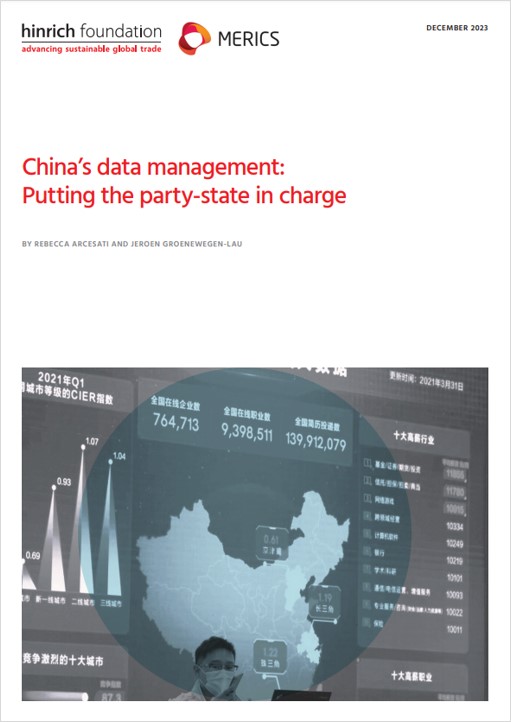 China’s data management: Putting the party-state in charge