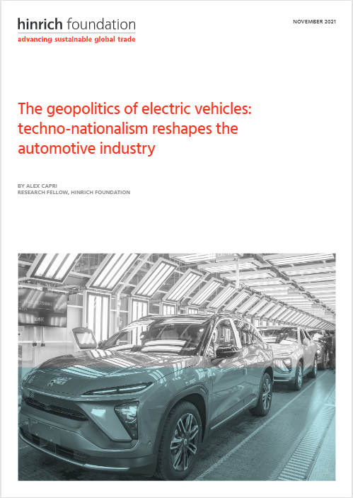 Geopolitics of Electric Vehicles