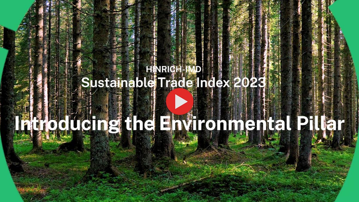 Hinrich-IMD Sustainable Trade Index 2023 - Environmental pillar
