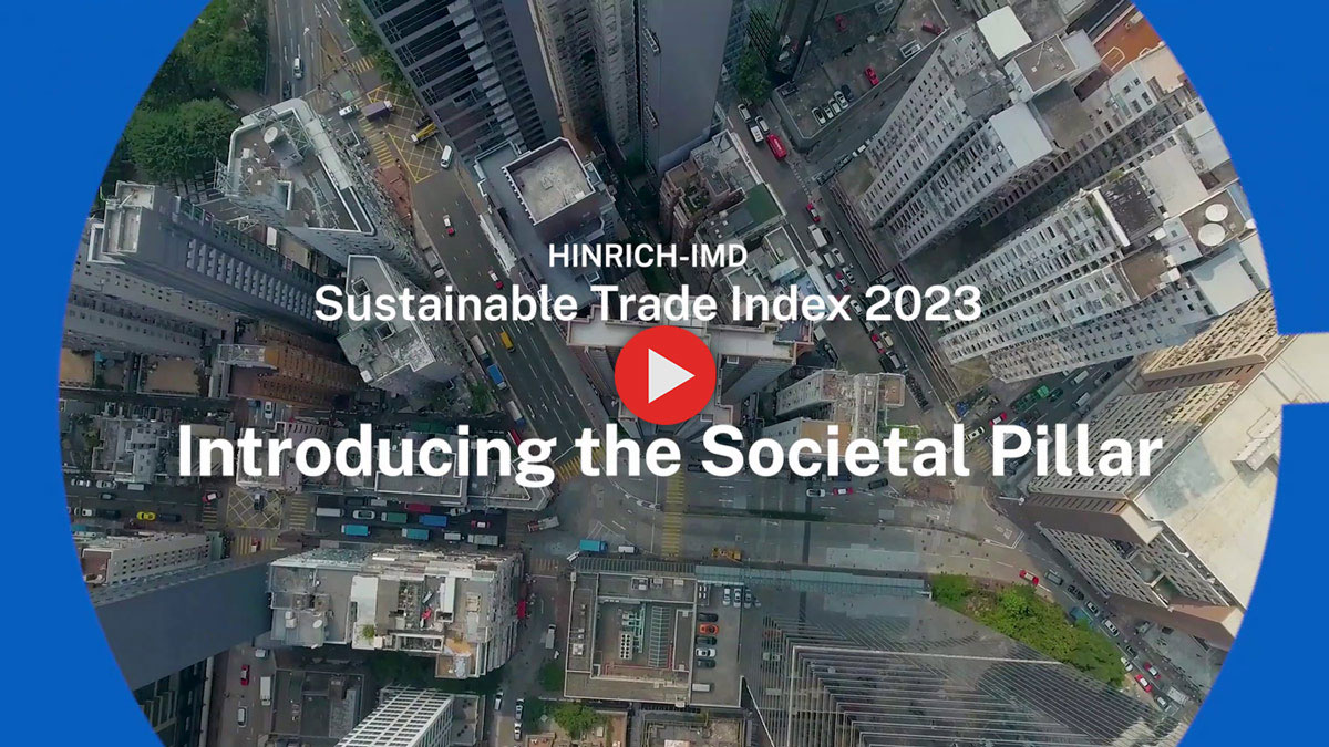 Hinrich-IMD Sustainable Trade Index 2023 - Societal pillar